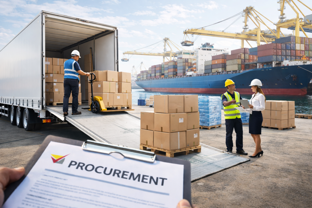 jasa kirim barang pengadaan ke luar negeri