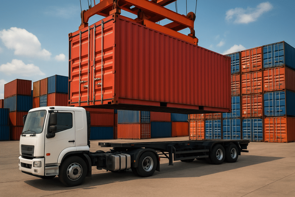 Jasa Kirim Barang Via Container
