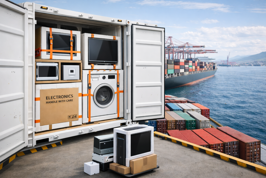 Jasa Kirim Elektronik via laut