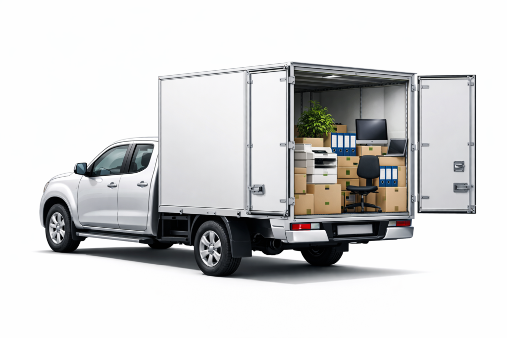 sewa pickup untuk pindahan kantor